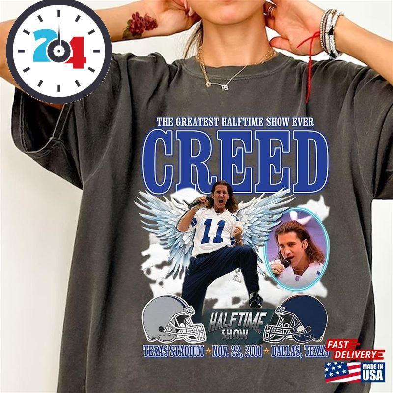 The Greatest Halftime Show Ever Creed Shirt Music Concert Tee
